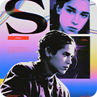 Retro cyberpunk style